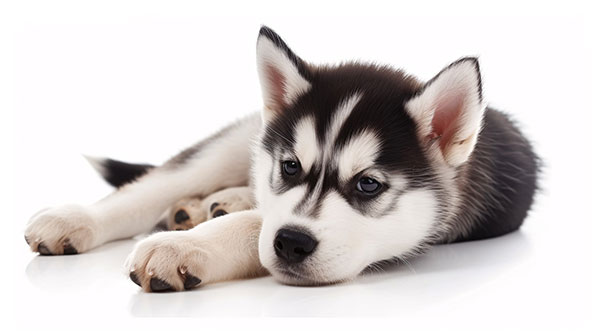 Image of Husky Puppy Vaccines Wellness Veterinarian Kansas City